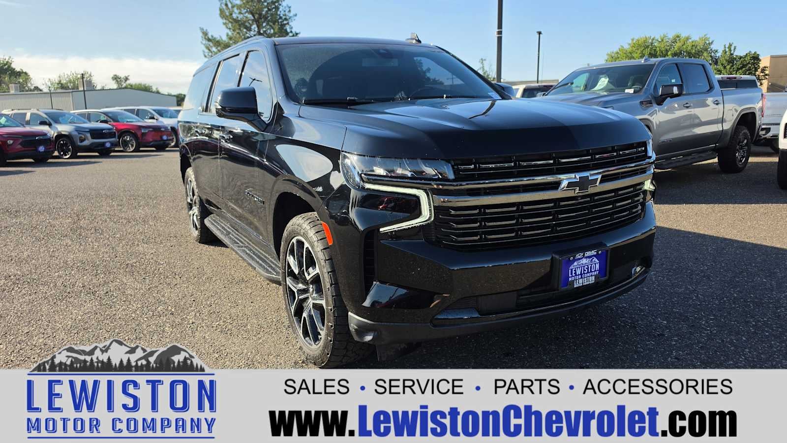 2022 Chevrolet Suburban — rear three-quarter view