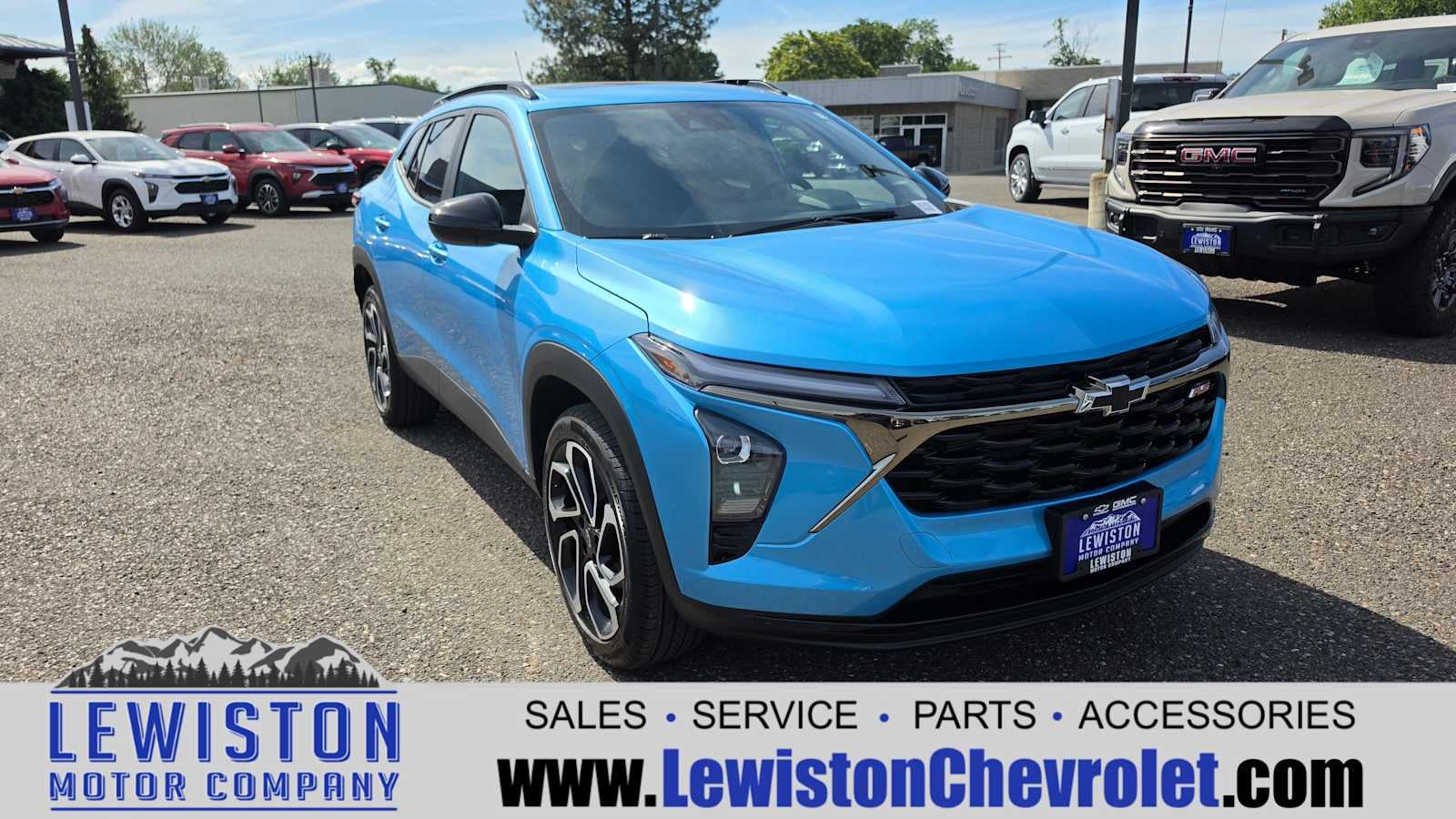 2026 Chevrolet Trax — rear three-quarter view